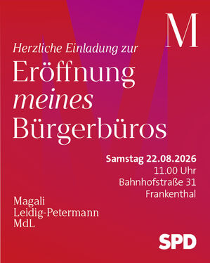 Eröffnung Bürgerbüro Magali