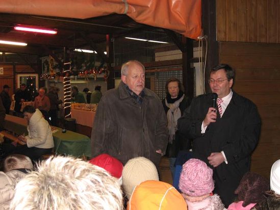 Eröffnung Weihnachtsmarkt 2008